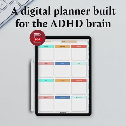 The ADHD-Busting Digital Productivity Planner
