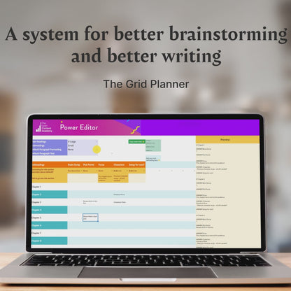 The Grid Planner: A Unique Toolkit For Brainstorming And Building Copy
